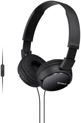 The Sony ZX Series Wired On-Ear Headphones, White MDR-ZX110 compared in context