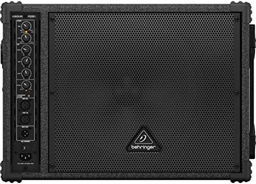 Close look at the Behringer EUROLIVE F1220D Bi-Amped 250 Watt Monitor Speaker System with build quality