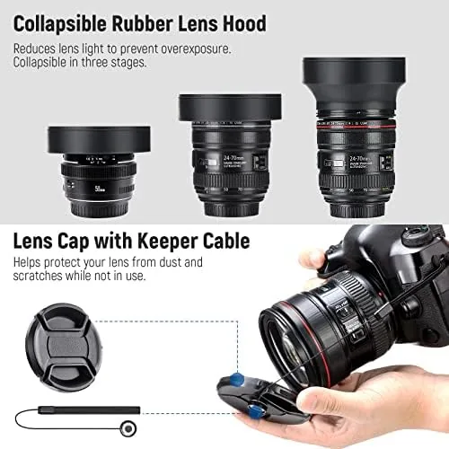 Testing the NEEWER 58mm ND Lens Filter Kit with Hood & Lens over two weeks