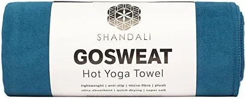 GoSweat Non-Slip Hot Yoga Towel with Super-Absorbent Soft Suede Microfiber in Many Colors, for Review: Tested and Rated