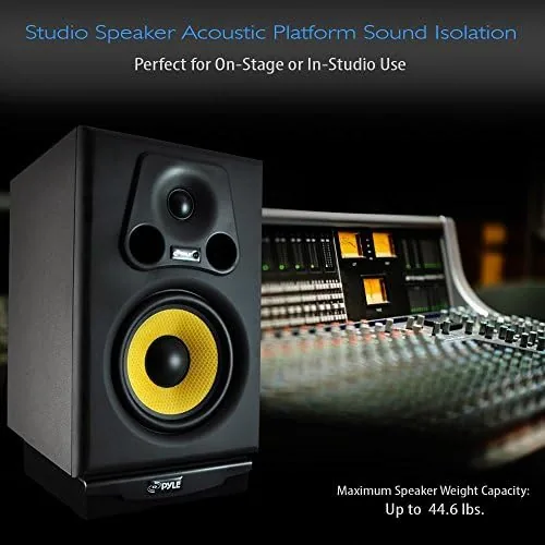 Another view of the Pyle Speaker Isolation Pads - 7.5 x 9.1 x 2.3