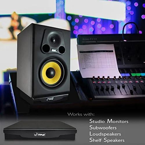 The Pyle Speaker Isolation Pads - 7.5 x 9.1 x 2.3 compared in context