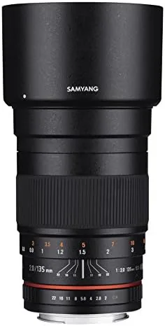The Samyang 135mm f/2.0 ED UMC Telephoto Lens for Sony E-Mount compared in context