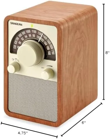 Testing the Sangean WR-15WL AM/FM Table Top Wooden Radio, Walnut over two weeks