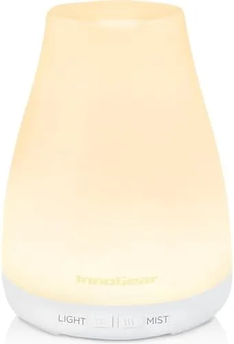 InnoGear Essential Oil Diffuser Ultrasonic Diffusers for Home, Basic White | Cool Mist Humidifier Review: Tested and Rated