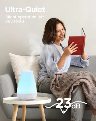 The InnoGear Essential Oil Diffuser Ultrasonic Diffusers for Home, Basic White compared in context