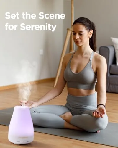 Testing the InnoGear Essential Oil Diffuser Ultrasonic Diffusers for Home, Basic White over two weeks