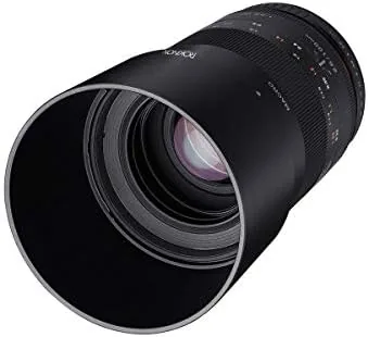 Close look at the Rokinon 100mm F2.8 ED UMC Full Frame Telephoto Macro Lens build quality