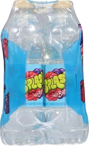 SPLASH REFRESHER compared with a soda and a juice bottle