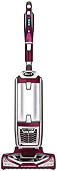 The Shark vacuum cleaning a carpeted staircase with the pod detached