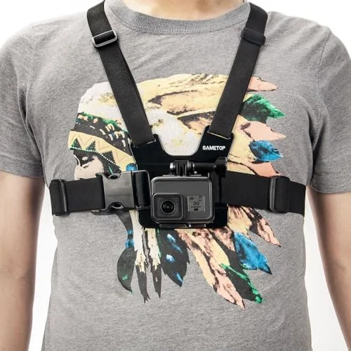 The Chest Mount Strap Harness Chesty Body Mount for GoPro | in real use