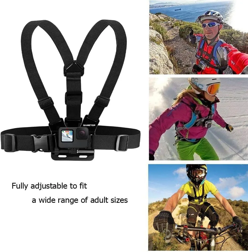Another view of the Chest Mount Strap Harness Chesty Body Mount for GoPro |