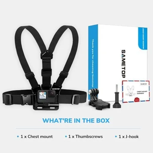 The Chest Mount Strap Harness Chesty Body Mount for GoPro | compared in context