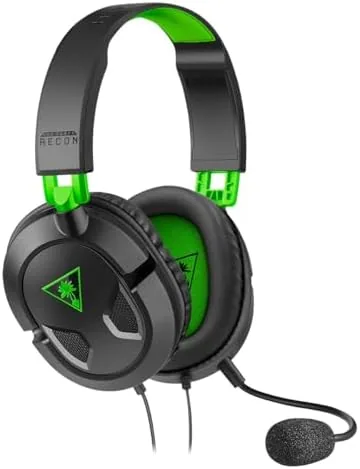 Gamer wearing the Turtle Beach Recon 50 during a gaming session