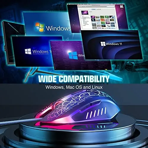 Three budget gaming mice side by side for comparison