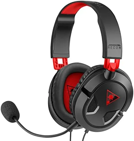 Overview of the Turtle Beach Recon 50 Wired Multiplatform Gaming Headset for PC