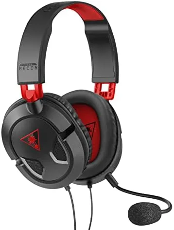 Close look at the Turtle Beach Recon 50 Wired Multiplatform Gaming Headset for PC build quality