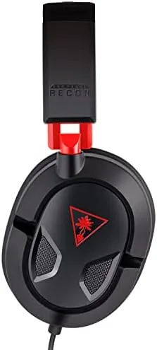 The Turtle Beach Recon 50 Wired Multiplatform Gaming Headset for PC in real use