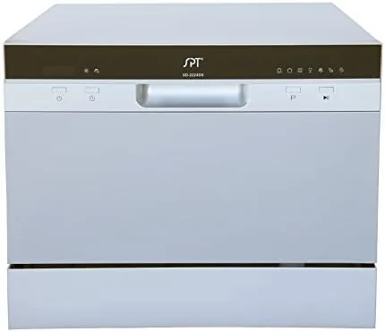 SPT SD-2224DS ENERGY STAR Compact Countertop Dishwasher with Delay Start - Portable Dishwasher with Review: Tested and Rated
