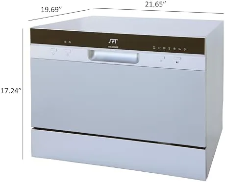 The SPT SD-2224DS ENERGY STAR Compact Countertop Dishwasher with Delay Start compared in context