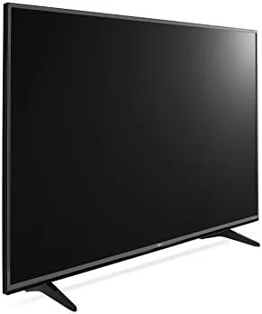 The LG 43UF6430 showing a bright 4K nature documentary scene