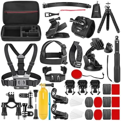 NEEWER 50-in-1 Action Camera Accessory Kit Review: One Box That Covers Every Mount
