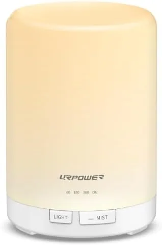 URPOWER 300mL Essential Oil Diffuser Ultrasonic Aromatherapy Diffuser | Quiet Diffuser with Auto-off Protection Review: Tested and Rated