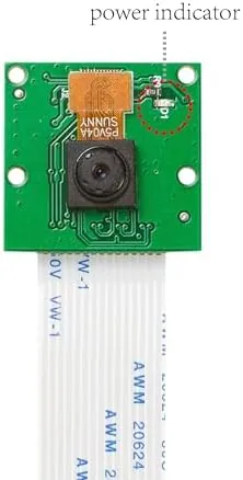Another view of the Arducam 5MP Camera for Raspberry Pi, 1080P HD OV5647 Camera