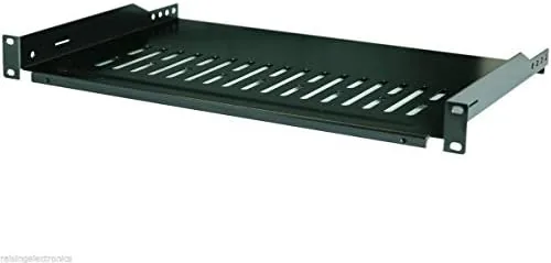 Close look at the Cantilever Server Shelf Vented Shelves Rack Mount 19inch 1U 10inch(250mm) Deep build quality