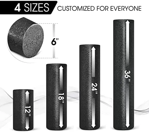 The Yes4All Foam Roller, EPP High-Density Material, High Firmness Level, Back in real use