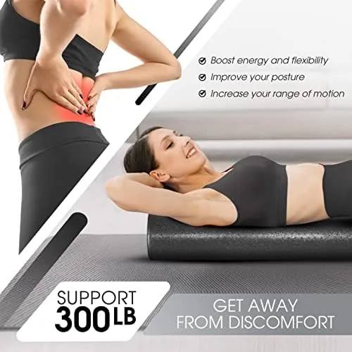 Another view of the Yes4All Foam Roller, EPP High-Density Material, High Firmness Level, Back