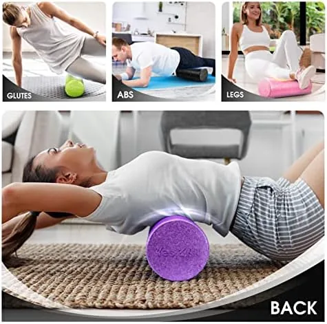 The Yes4All Foam Roller, EPP High-Density Material, High Firmness Level, Back compared in context