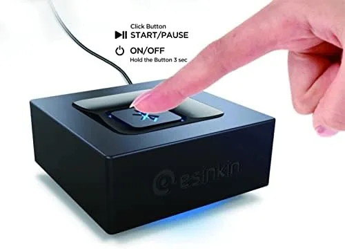 The Esinkin Bluetooth Audio Adapter for Music Streaming Sound System | in real use