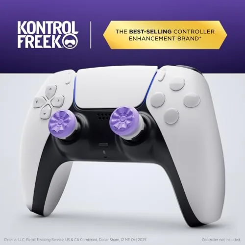 Side by side view of the high-rise and mid-rise thumbsticks