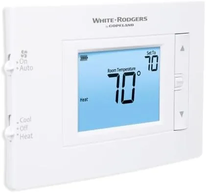 Thermostat wires connected to the 1F83C subbase terminals