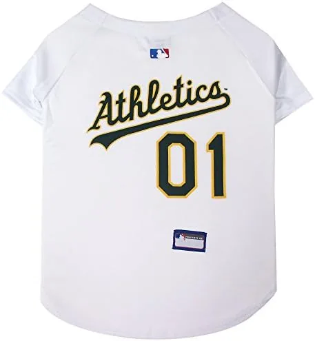 Official MLB Oakland Athletics Pet Jersey for Dogs & Cats, Size X-Large - Stylish Review: Tested and Rated