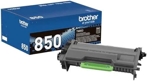 Brother Genuine High Yield Toner Cartridge, TN850, Replacement Black Toner, Page Yield Up to Review: Tested and Rated