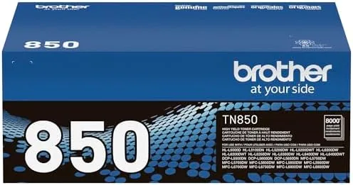 Testing the Brother Genuine High Yield Toner Cartridge, TN850, Replacement Black Toner over two weeks