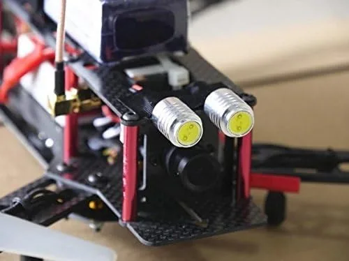 The usmile RC Night Flying 12V 1.5W Super Bright RC LED in real use
