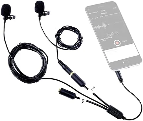 Movo Professional Lavalier Lapel Clip-on Interview Podcast Microphone with Secondary Mic and Headphone Monitoring Review: Tested and Rated
