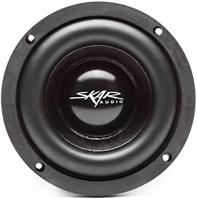 Close look at the Skar Audio EVL-65 D2 6.5" 400 Watt Max Power Dual build quality