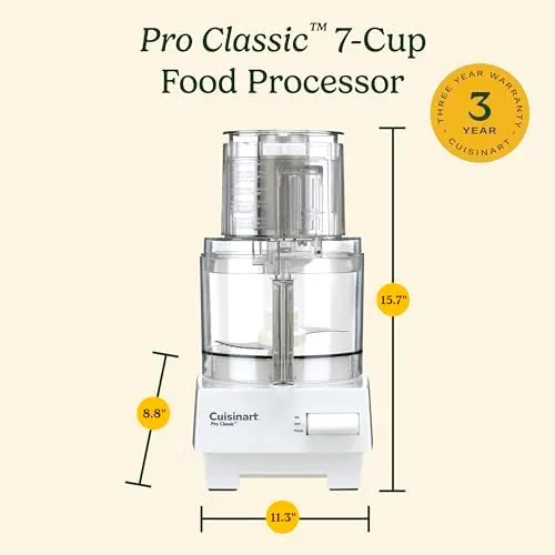 Shredded cheddar cheese produced by the Cuisinart food processor