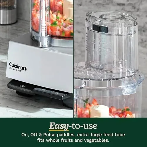 Test kitchen with the Pro Custom 11 and prepared ingredients