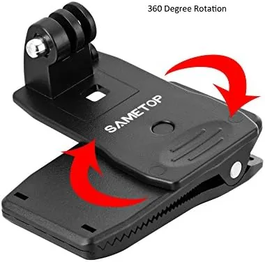 The Backpack Strap Hat Clip Mount Compatible with GoPro | for in real use
