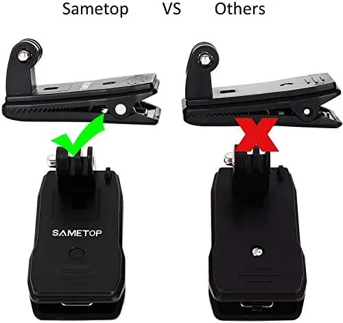The Backpack Strap Hat Clip Mount Compatible with GoPro | for compared in context