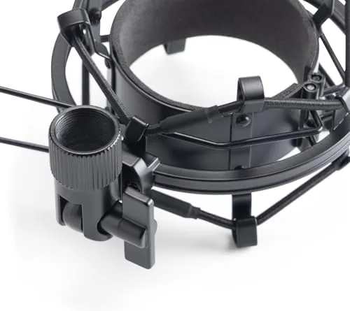 Close look at the On-Stage MY430 Shock Mount for Studio Mics (55, 60 mm) (Elastic build quality
