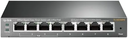 Overview of the TP-Link TL-SG108PE V3 | 8 Port Gigabit PoE Switch |