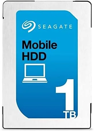 Detail shot of the Seagate 1TB Mobile HDD SATA 6Gb/s 128MB Cache 2.5" Internal features
