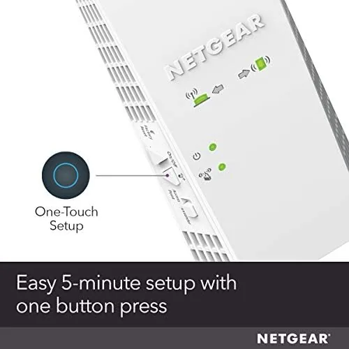 A floor plan diagram showing router, extender, and test locations