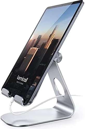 Lamicall iPad Stand Adjustable Tablet Holder, Sturdy Aluminum, Multi-Angle | Dock Stand for 4-13" Review: Tested and Rated